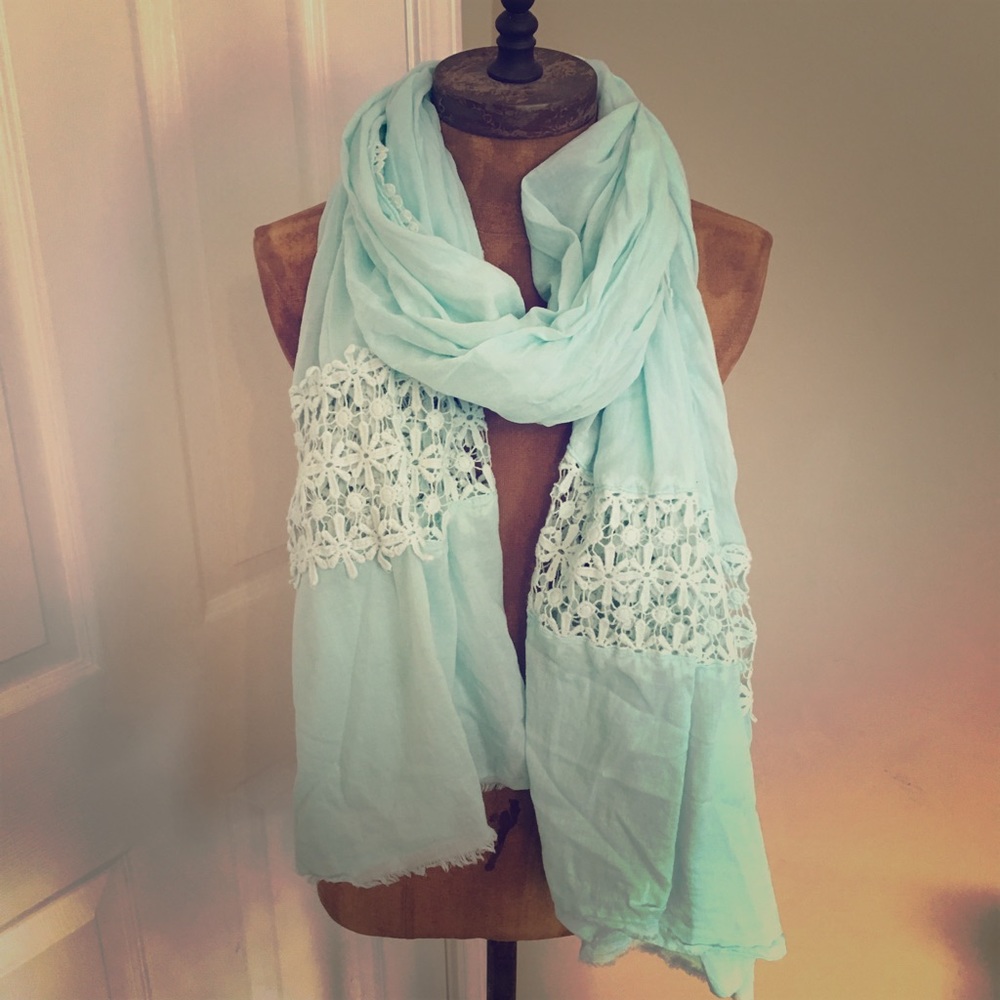 Anthropologie Rose & Rose Scarf